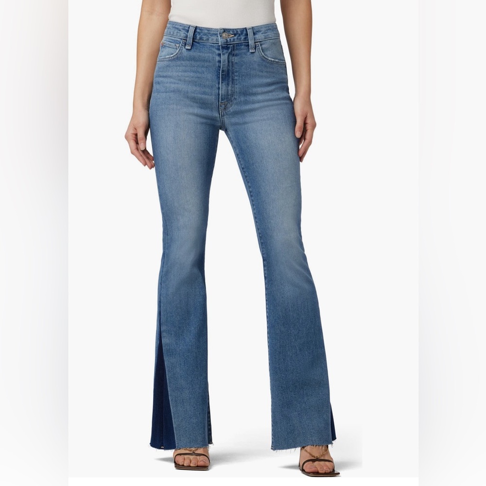 NWT, 29, Hudson Jeans, Heidi high waist flare leg jeans in psychedelic